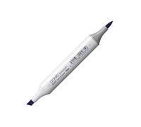 COPIC Sketch BV04, Blue Berry, rotulador doble con punta mediana y punta de pincel.