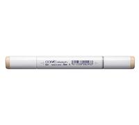 Copic Sketch E21, Sol suave, rotulador doble con punta de anchura media y punta de pincel.