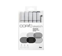 COPIC SKETCH Juego de 6 sketching GRAYS