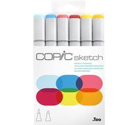 Copic Sketch Recambio de tinta Perfect Primaries 6 uds.