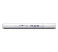 COPIC Sketch T-1, Toner Gray No. 1, Rotulador doble con punta mediana y punta de pincel