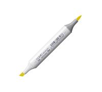 COPIC Sketch Y06, Amarillo, Rotulador Doble con Punta Mediana y Punta Pincel