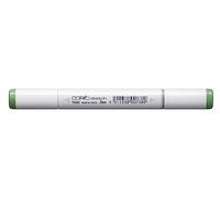 Copic Sketch YG45, Verde cobalto, Rotulador doble con punta mediana y punta de pincel
