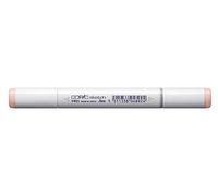 COPIC Sketch YR01, Peach Puff, Rotulador Doble con Punta Mediana y Punta de Pincel