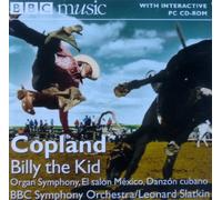 COPLAND;BILlY THE KID,EL SALON MEXICO, dunaon cubano- SLATKIN / BBC SYM. ORCHESTRA