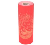 Coplas del Festival de Primavera, 1 rollo de papel copla Festival Primavera caligrafía roja(2000X17X0.1CM)