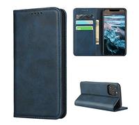 Copmob Funda Piel iPhone 12 Pro MAX,Flip Billetera Funda de Cuero,[3 Ranuras][Función de Soporte][Cierre magnético],Funda Libro Carcasa Case para iPhone 12 Pro MAX - Azul