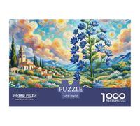 Copo de Nieve Azul 1000 Pieces Jigsaw Puzzles For Adults EduGatoional Games Stress Relieving Entertainment Exercise The Memory of The Brain For Adults Gifts 70x50cm/1000pcs