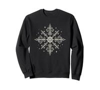 Copo de Nieve Ornamental Arte pagano Invierno mágico Sudadera