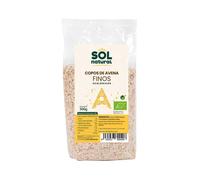 Solnatural Copos Avena sin Gluten Finos Integral Bio 500g