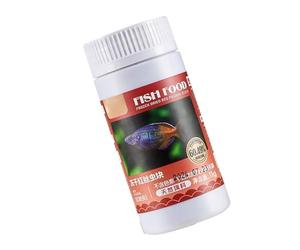 Copos de alimento para Peces con de Sangre Secos nutritivos, Ideales para alimentación de acuarios de Agua Dulce, Alimentos para de Sangre liofilizados fáciles de Usar
