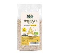 Copos de avena finos sin gluten bio 500g Sol Natural
