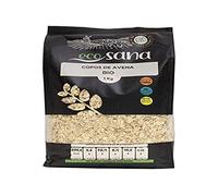 Copos de Avena Gruesos Integrales BIO Ecosana Vegano en 1kg Sin Gluten
