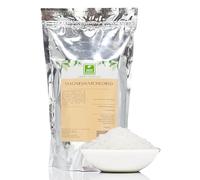 Copos de cloruro de magnesio de la esencia verde, copos de magnesio, cristales de magnesio, copos de cloruro de magnesio, copos de baño de magnesio, sal para el baño de pies, aditivo natural para el