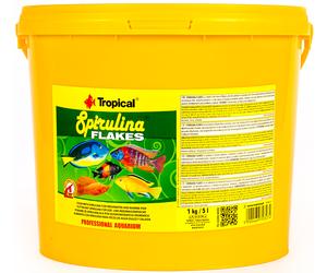 Copos de espirulina tropical 5l