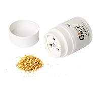 Copos de pan de oro comestibles, 50 mg de oro de 24 quilates pequeños copos decorativos de pan de oro en polvo para cocinar, postre, facial, cuidado de la piel, artesanía, decoración navideña