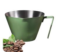 Coppa Exprero - Jarra de café para, medición de café con mango, tamaño a medir, tazas de café de acero con mango, profesionales para café ex