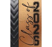 Copper and Black Class of 2026: Blank 120 Page Lined Journal/Notebook/Poetry/Lyric Book