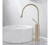 Copper Body Gold Black Basin Top Basin Faucet Basin Water Drip Faucet