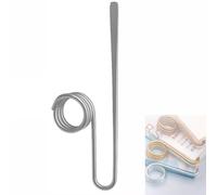 Copper Book Holder Ring, Book Holder Ring Bookmark, Premium Metal Thumb Bookmark for One-Handed Reading, Light Weight Opener Tool (Silver)