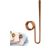 Copper Book Holder Ring,Funny Readingpage Copper Book Holder,Metal Thumb Books Clip for Reading,BookPageHolders for Reading BookLovers (bronze)
