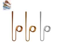 Copper Book Holder Ring, Funny Readingpage Copper Book's Holders, Books Mark Thumb Finger Rings, for BookLovers Gifts, Reading Accessories Supplies, Light Weight Opener Tool (mixed 3pcs)
