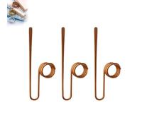 Copper Book Holder Ring, Funny Readingpage Copper Book's Holders, Books Mark Thumb Finger Rings, for BookLovers Gifts, Reading Accessories Supplies, Light Weight Opener Tool (copper 3pcs)