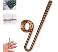 Copper Book Holder Ring, Metal Thumb Bookmark for One-Handed Reading, Hands-Free Page Holder, Reading Accessories Supplies, for Books Lovers Gifts, Teachers, Women (1PCS Bronze)