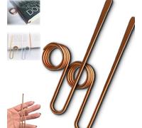 Copper Book Holder Ring, Metal Thumb Bookmark for One-Handed Reading, Hands-Free Page Holder, Reading Accessories Supplies, for Books Lovers Gifts, Teachers, Women (2PCS Bronze)