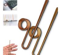 Copper Book Holder Ring, Metal Thumb Bookmark for One-Handed Reading, Hands-Free Page Holder, Reading Accessories Supplies, for Books Lovers Gifts, Teachers, Women (Gold+Bronze)