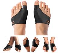 Copper Compression Corrector de juanetes, almohadillas de gel para alivio de juanetes, soporte ortopédico, alineación del dedo gordo del pie, alivio de hallux valgus, espaciador de dedos para mujeres