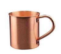 Copper Cup, Food Safe Reusable Mug 450ml, Pure Solid Metal Drinking Vessel, Eco-Friendly Design for Daily Hydration, Sturdy Construction for Long-Term Use, Ideal for Serving Water