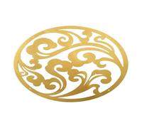 Copper Disc Bird Bath, Safe Pure Copper Cleaning Disk Algae Prevention and Water Freshness, Ideal for Tree Statues, Ponds, Balcony, Winter Use, Apartment, Outdoor Spaces