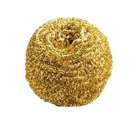 Copper Dish Scrubber - Extra Strength Ball | Heavy-Duty Cleaning Ball For Pots, Pans & Grills, Removes Stubborn Dirt, Buildup & Oil Stains; Perfect For Kitchen, Barbecue, Tile & Baking Surfaces