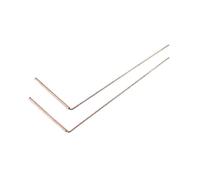 Copper Dowsing Rod Pure Copper 2pcs Divining Rods - for Divining Water, Treasure(a)-New Arrival
