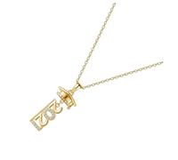 Copper Electroplated Doctor Cap Necklace Personalized Women College Graduation Jewelry