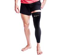 Copper Joe Manga de compresión para pierna completa - Mayor contenido de cobre garantizado - Pantalón de una sola pierna - Ajuste para hombres y mujeres Soporte para rodilla, muslo, pantorrilla, artritis, correr y baloncesto (XL)