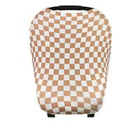 Copper Pearl Funda multiusos: fundas de asiento de coche, funda de lactancia y funda para cochecito para el sol, tela elástica, uso en todas las estaciones, diseños elegantes, fácil acceso para mamás