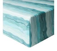 Copper Pearl Hoja/niño premium Equipada Knit Crib Sheet "Wave"