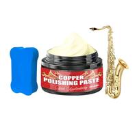 Copper Polishing Cream 40ml, Scratch Repair Tarnish Remover Metal for Trumpet, Trombone, Saxophone, Jewelry, Watch, Ring, Car Parts