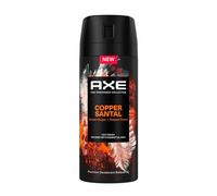 Axe Desodorante Aerosol 72h Copper Santal para Hombre Fragancia Azúcar Moreno y Pimienta 150ml