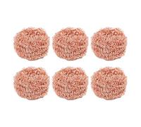 Copper Scrubber Cleaning, Non Scratch Kitchen Brush, 3.94 Inches Grease Removal Pads, Sturdy NonAbrasive Tool for Cooktop Rancho Hood Oven Sink Pot Pan Dishwashing Easy to Use