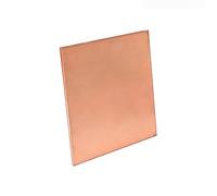 Copper sheet, 99.9% Copper Sheet Plate DIY Handmade Material Pure Copper Tablets DIY Material for Industry Mould Or Metal Art(6mmx100mmx200mm)