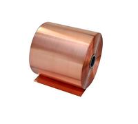Copper sheet, Pure Copper Foil Metal Copper Sheet Plate Cut Material Rolls- General Use DIY or Contractors(0.01mm*100mm*5000mm)