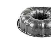 Copper Top - Molde para tartas (24 cm, revestimiento antiadherente, color gris, dorado y rojo