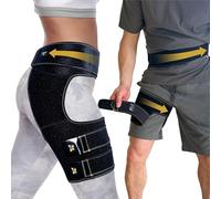 CopperJoint Cinturón de cobre para la parte superior de la cadera para mujeres y hombres, manga de compresión de muslo, soporte para nervio ciático, estabilizador de cadera para ciática, envoltura de