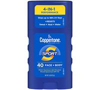 Coppertone SPORT Protector solar Stick de amplio espectro SPF 50, 1.5 oz