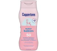 Coppertone Water Babies Sunscreen Lotion, SPF 50 8 fl oz (237 ml) by Coppertone