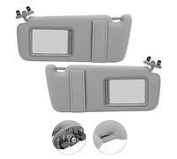 Coppia Auto Sun Visor Sinistra Driver Sul lato passeggero Destro, Visor Solar Compatibile con 2007-11, OE 74320 06800 B0/04002 30706 B0/74310 06770, Grigio