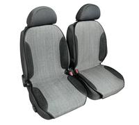 LAMPA 54504 Pieza Funda protectora de asiento delantero gris